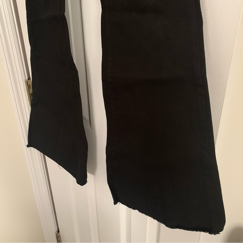 O2 Denim Black Bell Bottom Flares - Picture 6 of 9